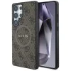 Калъф за Samsung Galaxy S25 Ultra - Guess - 4G Ring Classic Logo MagSafe (GUHMS25LG4GFRW) - Кафяв