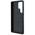 Калъф за Samsung Galaxy S25 Ultra - Guess - 4G Ring Classic Logo MagSafe (GUHMS25LG4GFRW) - Кафяв