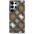Калъф за Samsung Galaxy S25 Ultra - Guess - Hardcase 4G Peony (GUHMS25LP4PWPW) - Кафяв