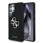 Калъф за Samsung Galaxy S25 Ultra - Guess - Силиконов 4G Big Metal Logo (GUHCS25LS4SMDK) - Черен