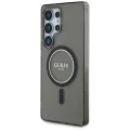 Калъф за Samsung Galaxy S25 Ultra - Guess - IML Glitter Circle MagSafe (GUHMS25LHFGEREK) - Черен