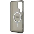 Калъф за Samsung Galaxy S25 Ultra - Guess - IML Glitter Circle MagSafe (GUHMS25LHFGEREK) - Черен