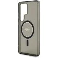 Калъф за Samsung Galaxy S25 Ultra - Guess - IML Glitter Circle MagSafe (GUHMS25LHFGEREK) - Черен