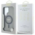 Калъф за Samsung Galaxy S25 Ultra - Guess - IML Rhinestones MagSafe (GUHMS25LPFTDTEK) - Черен