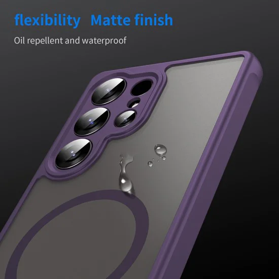 Калъф за Samsung Galaxy S25 Ultra - HaloFrost II MagSafe - Лилав