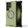 Калъф за Samsung Galaxy S25 Ultra - HoneyComb Shield MagSafe - Зелен