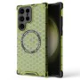 Калъф за Samsung Galaxy S25 Ultra - HoneyComb Shield MagSafe - Зелен