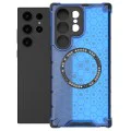 Калъф за Samsung Galaxy S25 Ultra - HoneyComb Shield MagSafe - син