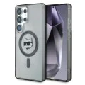 Калъф за Samsung Galaxy S25 Ultra - Karl Lagerfeld - IML MagSafe (KLHMS25LHLSCHK) - Choupette`s Head