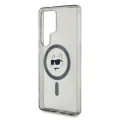 Калъф за Samsung Galaxy S25 Ultra - Karl Lagerfeld - IML MagSafe (KLHMS25LHLSCHK) - Choupette`s Head