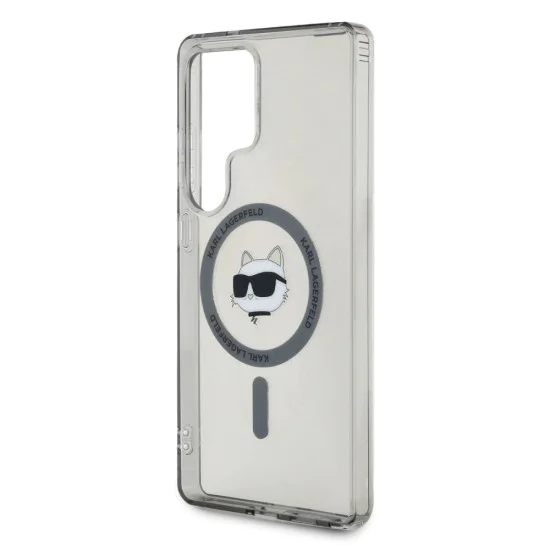 Калъф за Samsung Galaxy S25 Ultra - Karl Lagerfeld - IML MagSafe (KLHMS25LHLSCHK) - Choupette`s Head