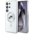 Калъф за Samsung Galaxy S25 Ultra - Karl Lagerfeld - IML MagSafe (KLHMS25LHLSKCH) - Metal Karl&Choupette Head