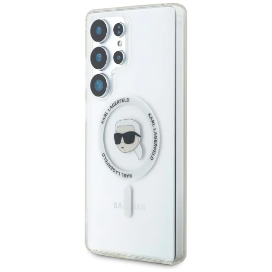 Калъф за Samsung Galaxy S25 Ultra - Karl Lagerfeld - IML MagSafe (KLHMS25LHLSKIH) - Karl`s Head