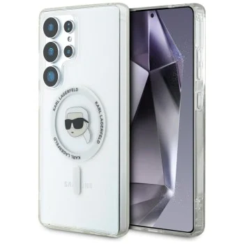 Калъф за Samsung Galaxy S25 Ultra - Karl Lagerfeld - IML MagSafe (KLHMS25LHLSKIH) - Karl`s Head