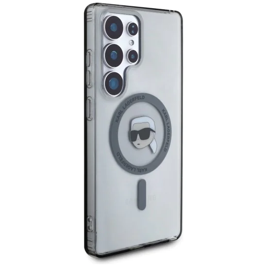 Калъф за Samsung Galaxy S25 Ultra - Karl Lagerfeld - IML MagSafe (KLHMS25LHLSKIK) - Karl`s Head
