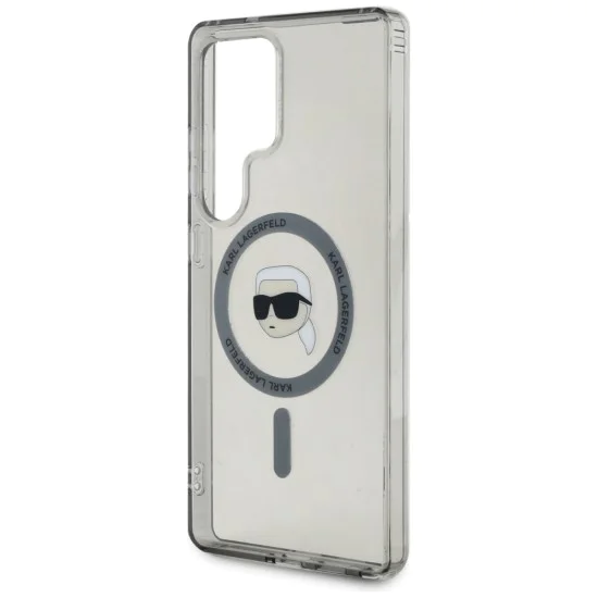 Калъф за Samsung Galaxy S25 Ultra - Karl Lagerfeld - IML MagSafe (KLHMS25LHLSKIK) - Karl`s Head