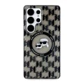 Калъф за Samsung Galaxy S25 Ultra - Karl Lagerfeld - IML Monogram MagSafe (KLHMS25LHMCKMHK) - Karl&Choupette Head