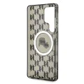 Калъф за Samsung Galaxy S25 Ultra - Karl Lagerfeld - IML Monogram MagSafe (KLHMS25LHMCKMHK) - Karl&Choupette Head