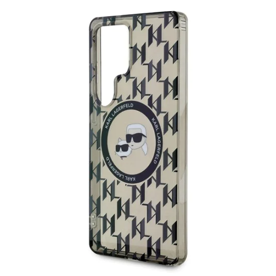 Калъф за Samsung Galaxy S25 Ultra - Karl Lagerfeld - IML Monogram MagSafe (KLHMS25LHMCKMHK) - Karl&Choupette Head