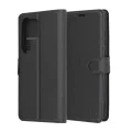 Калъф за Samsung Galaxy S25 Ultra - Кожено Протектор - Черен