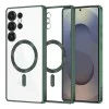 Калъф за Samsung Galaxy S25 Ultra - Luxury Crystal MagSafe - Deep Green