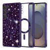Калъф за Samsung Galaxy S25 Ultra - Luxury Glitter MagSafe - Deep Purple