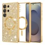 Калъф за Samsung Galaxy S25 Ultra - Luxury Glitter MagSafe - Златен
