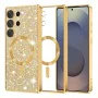 Калъф за Samsung Galaxy S25 Ultra - Luxury Glitter MagSafe - Златен