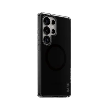 Калъф за Samsung Galaxy S25 Ultra - PanzerGlass® - CARE Flagship Urban Combat Black Qi Compatible - Smokey