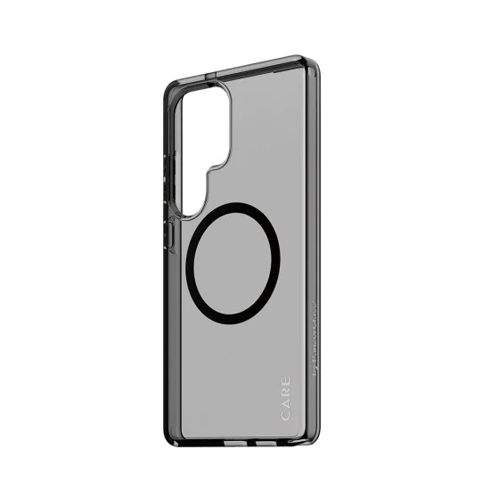 Калъф за Samsung Galaxy S25 Ultra - PanzerGlass® - CARE Flagship Urban Combat Black Qi Compatible - Smokey