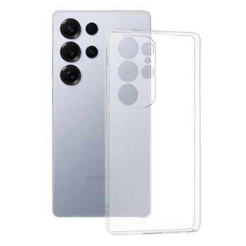 Калъф за Samsung Galaxy S25 Ultra - Прозрачен силикон - Прозрачен