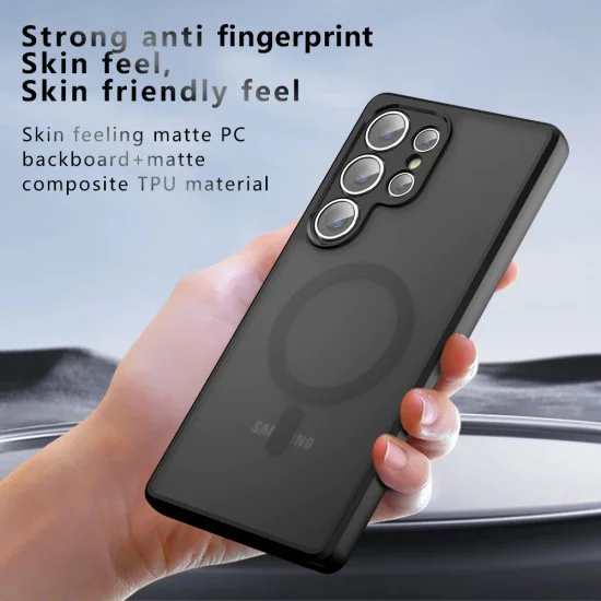Калъф за Samsung Galaxy S25 Ultra - PureFrost MagSafe - Черен