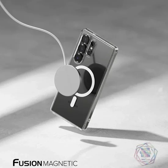 Калъф за Samsung Galaxy S25 Ultra - Ringke - Fusion MagSafe - Мат Прозрачен