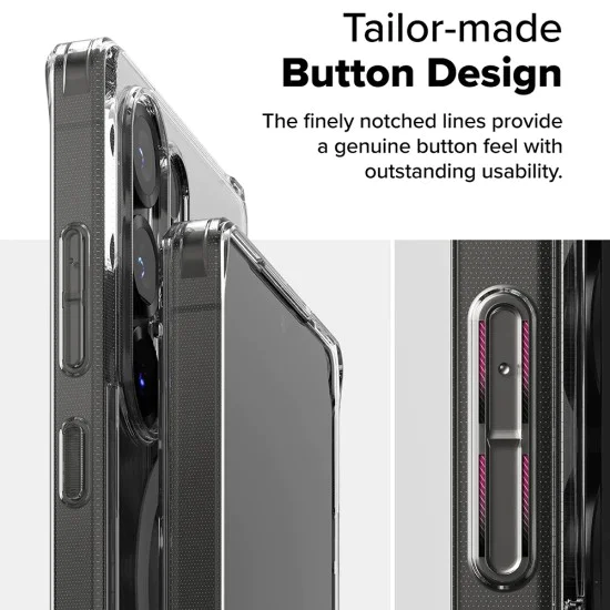 Калъф за Samsung Galaxy S25 Ultra - Ringke - Fusion MagSafe - Мат Прозрачен