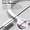 Калъф за Samsung Galaxy S25 Ultra - Ringke - Fusion MagSafe - Мат Прозрачен