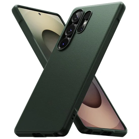 Калъф за Samsung Galaxy S25 Ultra - Ringke Onyx - Тъмно зелен