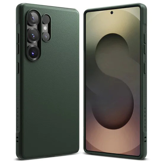 Калъф за Samsung Galaxy S25 Ultra - Ringke Onyx - Тъмно зелен