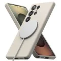 Калъф за Samsung Galaxy S25 Ultra - Ringke Silicone Magnetic MagSafe - Stone