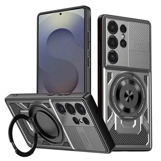 Калъф за Samsung Galaxy S25 Ultra - RuggedCam - Сив