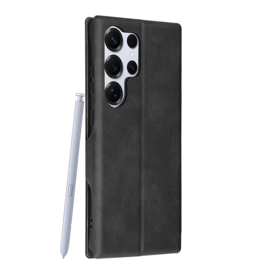 Калъф за Samsung Galaxy S25 Ultra - Safe Wallet Plus - Черен