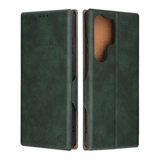 Калъф за Samsung Galaxy S25 Ultra - Safe Wallet Plus - Зелен
