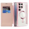 Калъф за Samsung Galaxy S25 Ultra - SmartMag Book Case - Розов