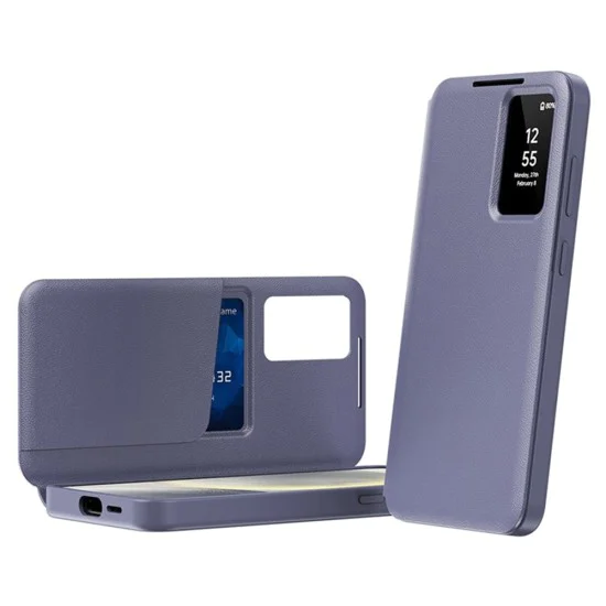 Калъф за Samsung Galaxy S25 Ultra - SmartView Series - Лилав