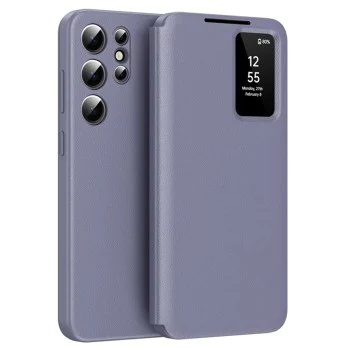 Калъф за Samsung Galaxy S25 Ultra - SmartView Series - Лилав