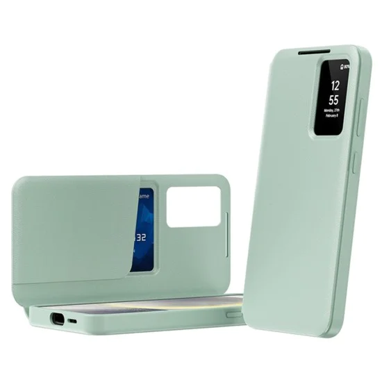 Калъф за Samsung Galaxy S25 Ultra - SmartView Series - Зелен