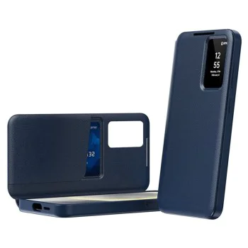 Калъф за Samsung Galaxy S25 Ultra - SmartView Series - син
