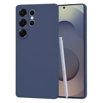 Калъф за Samsung Galaxy S25 Ultra - SoftFlex - Navy Blue