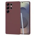 Калъф за Samsung Galaxy S25 Ultra - SoftFlex - Plum Red