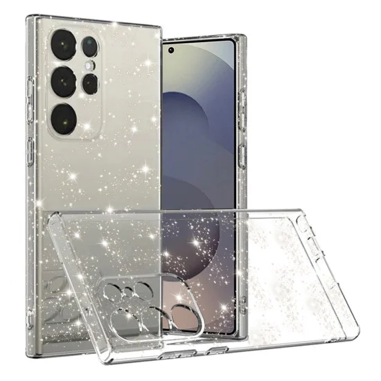 Калъф за Samsung Galaxy S25 Ultra - SparkleSkin Series - Clear