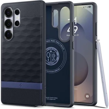 Калъф за Samsung Galaxy S25 Ultra - Spigen - Caseology Parallax MagSafe - Тъмно лилав
